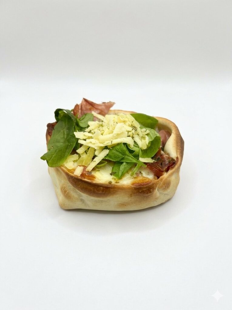 Tarteletas JAMON CRUDO Y RUCULA